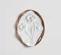 Earthenware Botanical Wall Plate