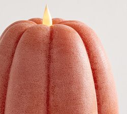 Flameless Pumpkin Candle