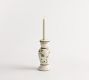 Green Floral Candle Holder