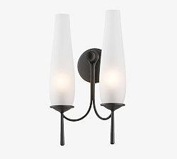 Xander Metal Double Sconce (18")