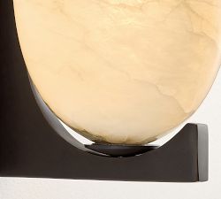 Chamberlin Alabaster Sconce (7")