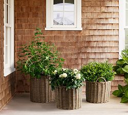 All Weather Woven Planters