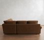 Bellevue Leather 3-Piece L-Shaped Sectional (118")