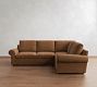 Bellevue Leather 3-Piece Sectional (118")