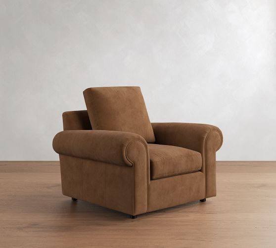 Bellevue Leather Chair by Pottery Barn
