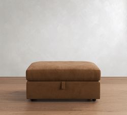 Bellevue Leather Modular Sectional Ottoman