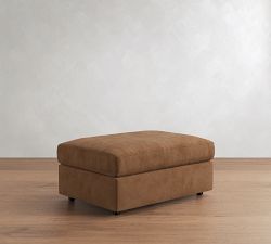 Bellevue Leather Modular Sectional Ottoman