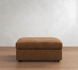 Bellevue Leather Modular Sectional Ottoman