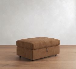 Bellevue Leather Modular Sectional Ottoman