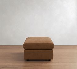Bellevue Leather Modular Sectional Ottoman