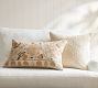 Inez Suzani Embroidered Lumbar Pillow Cover