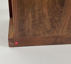 Open Box: Cayman Single Drawer Shelf (12") - Antique Umber
