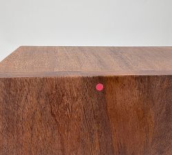 Open Box: Cayman Single Drawer Shelf (12") - Antique Umber