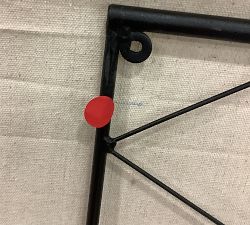 Open Box: Clarence Wall-Mounted Trellis (46"W x 23"H) - Graphite