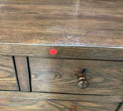 Open Box: Farmhouse 4-Drawer Nightstand (28.5") - Sienna Brown