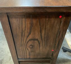 Open Box: Farmhouse 4-Drawer Nightstand (28.5") - Sienna Brown
