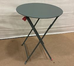 Open Box: Fermob Metal Round Outdoor Bistro Table (24") - Rosemary