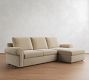 Bellevue Chaise Sectional (118"&ndash;126")