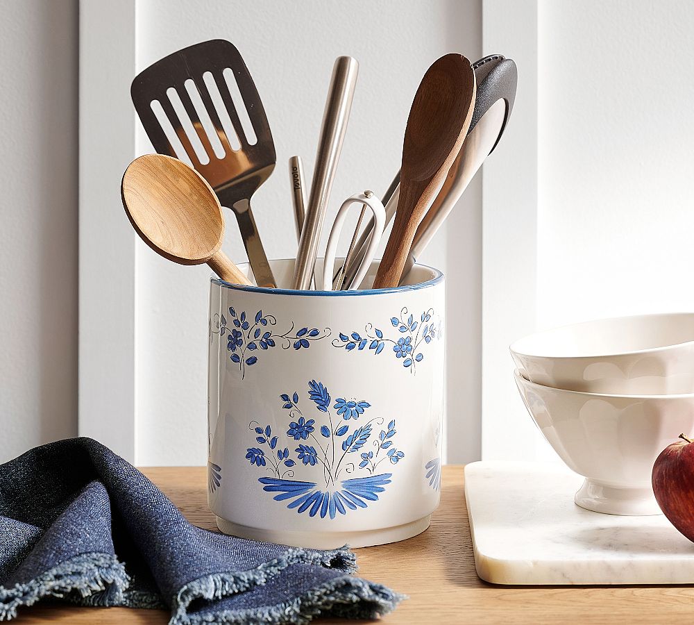 Lucia Stoneware Kitchen Crock