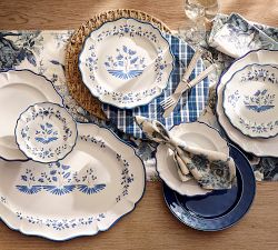 Lucia Stoneware Salad Plates - Set of 4