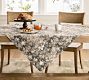 Opal Embroidered Cotton Table Throw