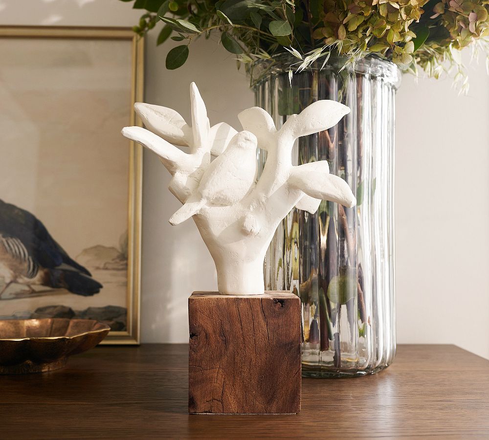 Bird Sculpture by Pottery Barn