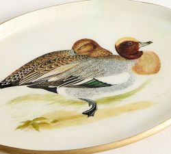 Duck Printed Enamel Tray
