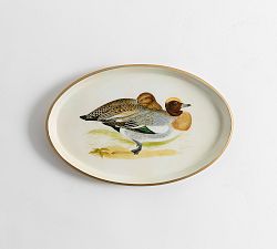 Duck Printed Enamel Tray