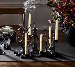 Witch Centerpiece Candle Holder