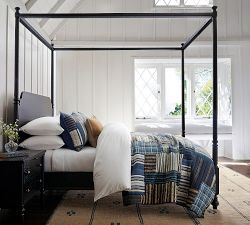 Audrey Striped Patchwork Quilted Sham