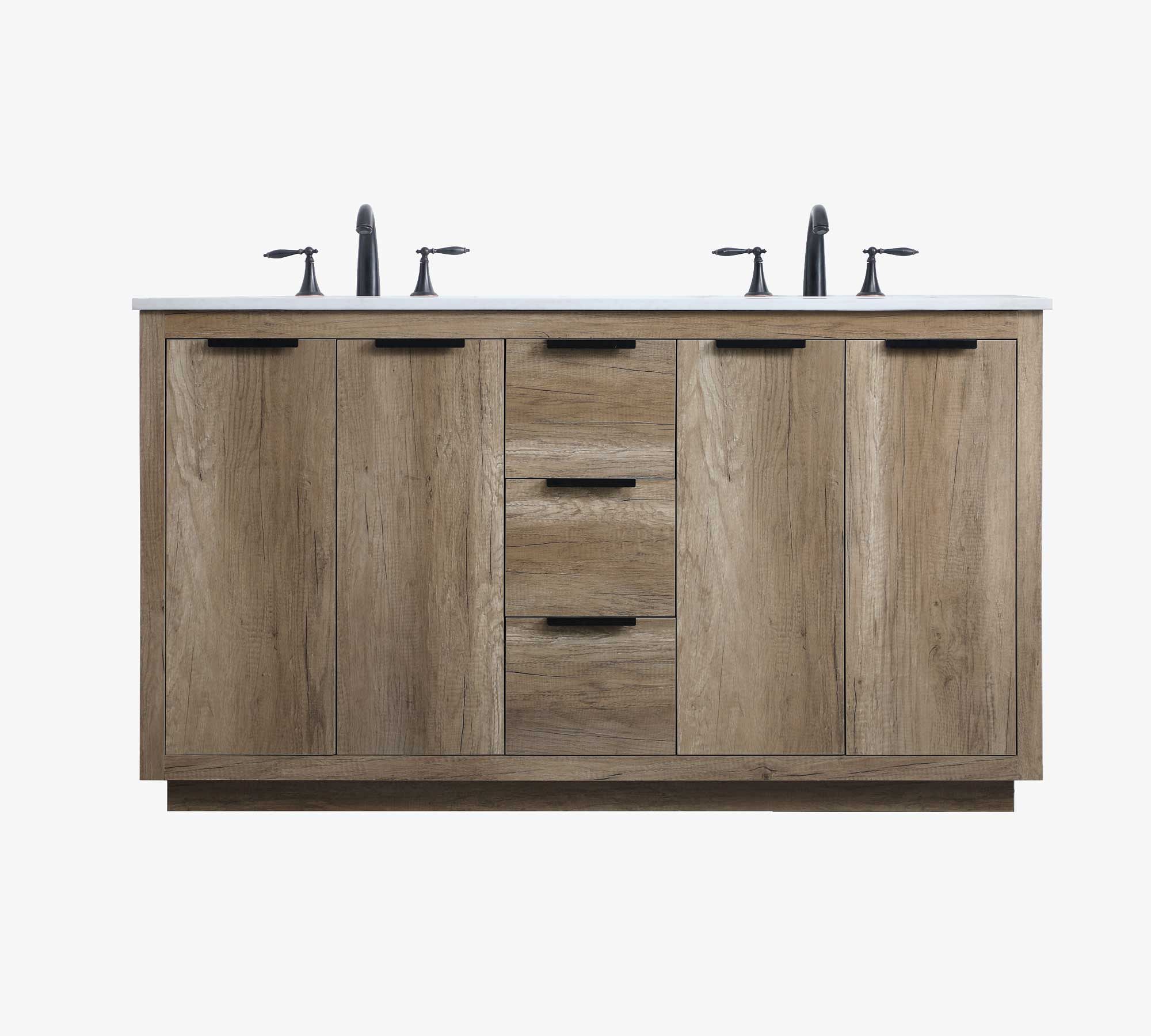 Milna 60-72"Double Sink Vanity