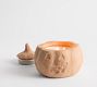 Terracotta Jack O'Lantern Candle - Autumn Amber
