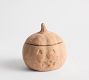 Terracotta Jack O'Lantern Candle - Autumn Amber