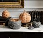 Terracotta Jack O'Lantern Candle - Autumn Amber