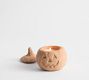 Terracotta Jack O'Lantern Candle - Autumn Amber
