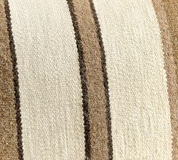 Coralie Striped Lumbar Pillow Cover