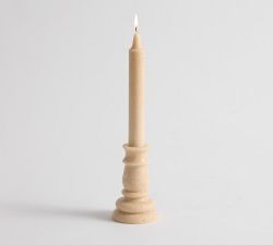Marble Stone Figural Candle