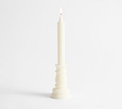Marble Stone Figural Candle