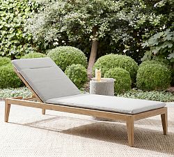 Neo Teak Outdoor Single Chaise Lounge