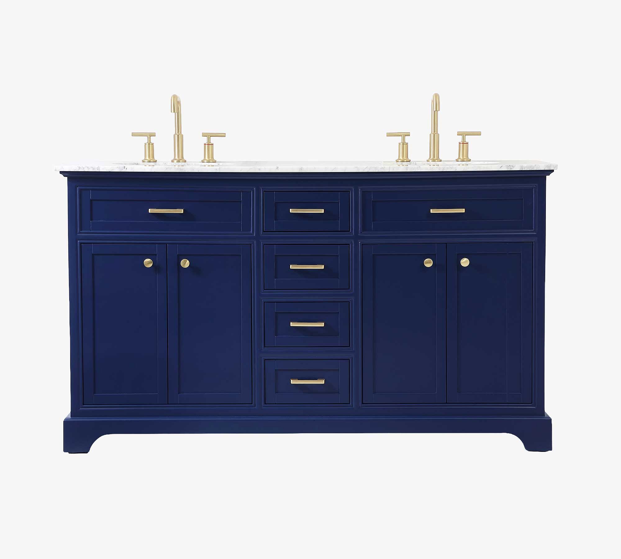 Warner 60" Double Sink Vanity