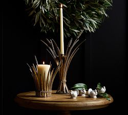 Harvest Wheat Candle Holder