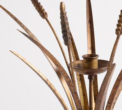 Harvest Wheat Candle Holder