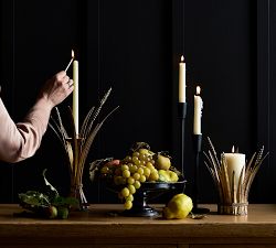 Harvest Wheat Candle Holder
