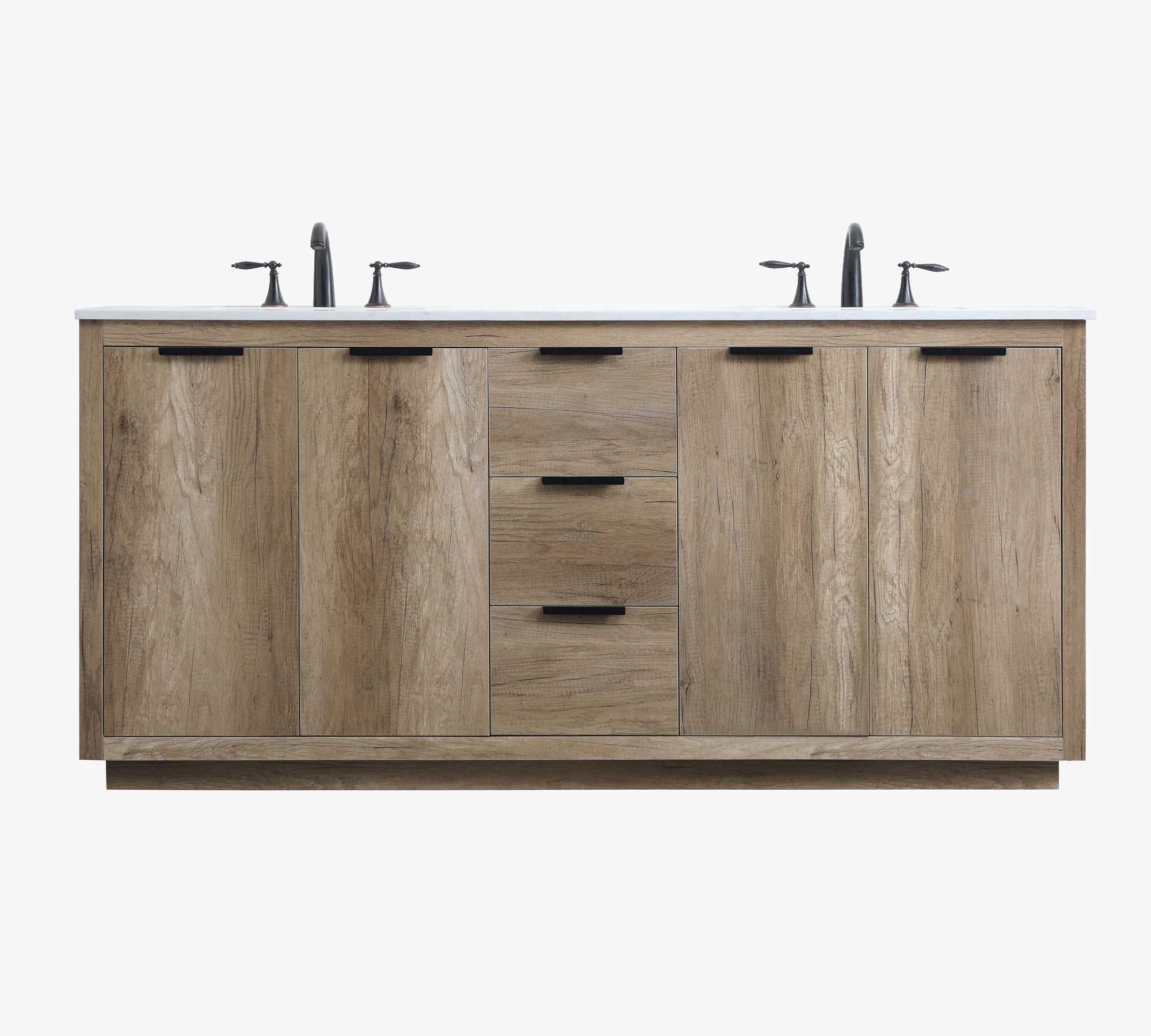 Milna 60-72"Double Sink Vanity - thumbnail 2