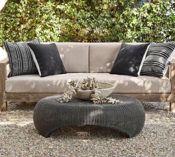 Encinitas Wicker Outdoor Coffee Table (50
