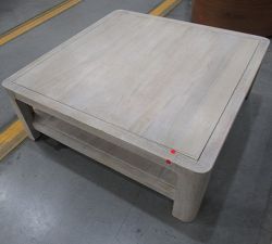 Open Box: Aptos Square Coffee Table (44") - Sandwash