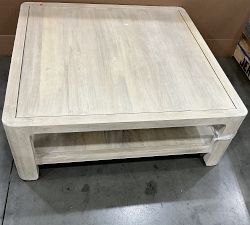 Open Box: Aptos Square Coffee Table (44") - Sandwash