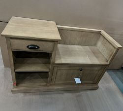 Open Box: Aubrey Entryway Storage Bench - Seadrift