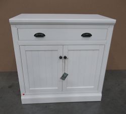 Open Box: Aubrey Modular Media Cabinet Door Base (36") - Dutch White