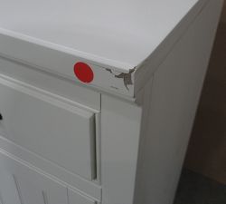 Open Box: Aubrey Modular Media Cabinet Door Base (36") - Dutch White